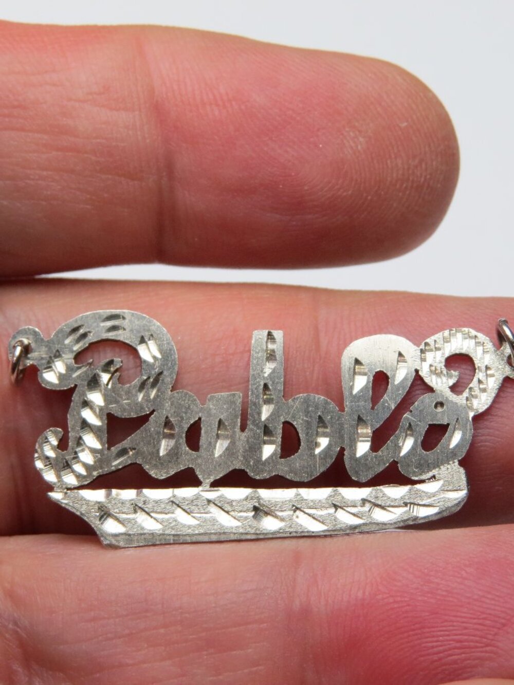 14k PABLO Nameplate